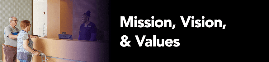 Mission Vision and Values